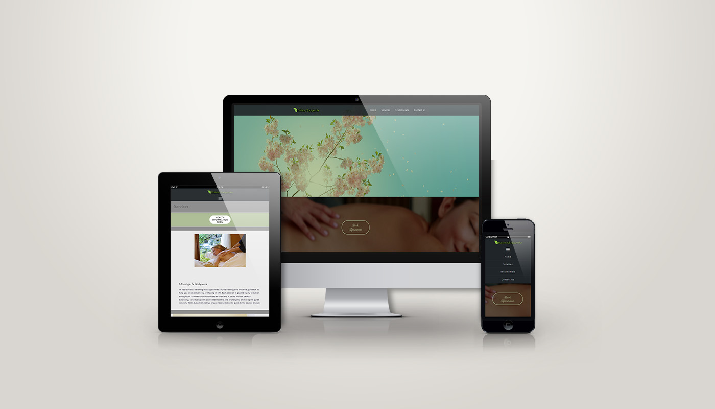 Holistic design mockup